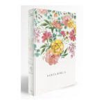 BIBLIA RVR 1960 TAPA DURA FLORES ROSADAS