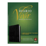 DIARIO VIVIR BIBLIA DE ESTUDIO PIEL FABRICADA NEGRA NTV