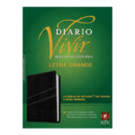 DIARIO VIVIR BIBLIA DE ESTUDIO SENTIPIEL NEGRO LETRA GRANDE NTV