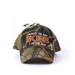 GORRA JESUS IS MY BOSS MILITAR