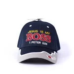 GORRA JESUS IS MY BOSS AZUL