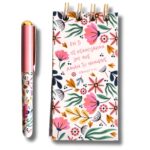 LIBRETA PEQUEÑA Y BOLÍGRAFO EN TI SE REGOCIJARÁN
