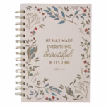 LIBRETA EN ESPIRAL EVERYTHING BEAUTIFUL IN ITS TIME