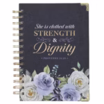 LIBRETA EN ESPIRAL STRENGTH AND DIGNITY