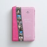 BIBLIA HÉROES RVR60 CON ZÍPER ROSA